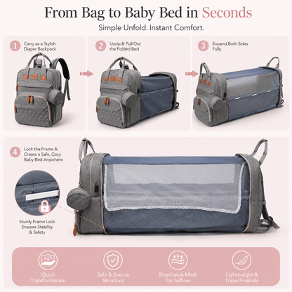 WonderBag™ Expandable Baby Diaper Bag