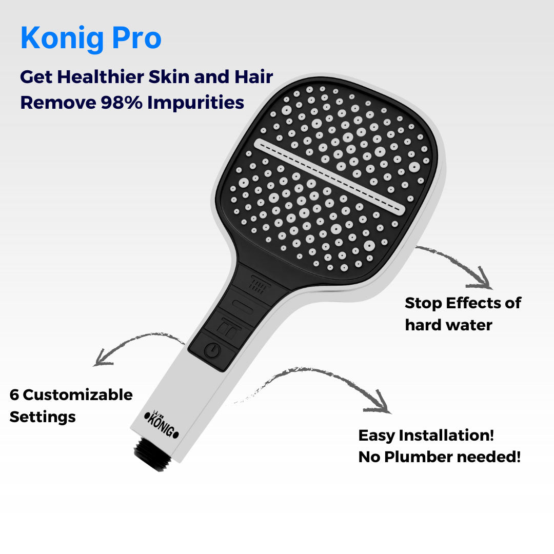 Konig™ Pro Filtered Shower head Pack