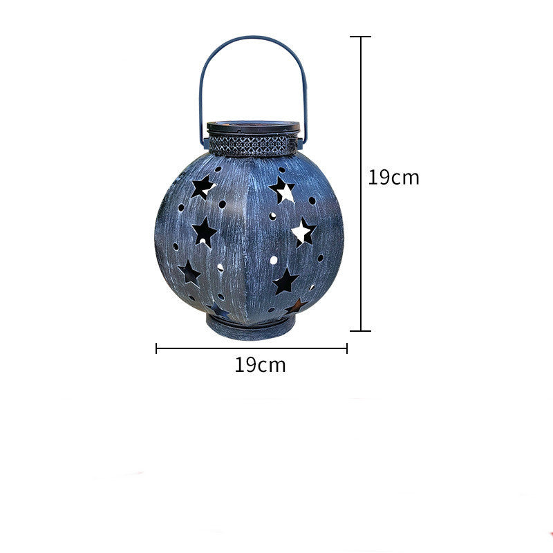 Solar-Powered Star Lantern for Eco-Friendly Outdoor Ambiance