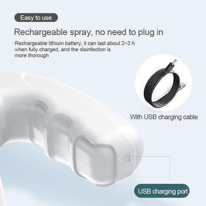 Eco-Friendly Wireless Nano Spray Gun for Disinfection
