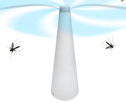 Whisper-Quiet USB Rechargeable Fly-Repellent Fan for Eco-Friendly Pest Control