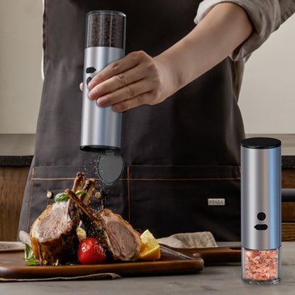 Rechargeable Electric Spice & Grain Grinder with LED Light