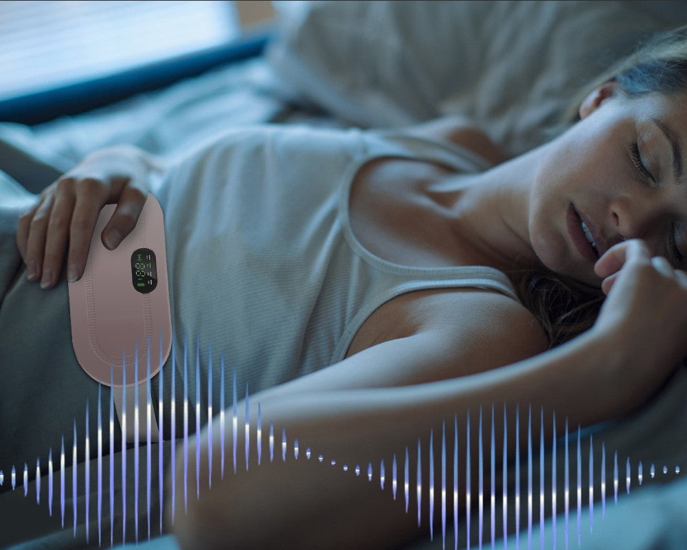 Pink Electric Heating Pad for Women's Period Relief