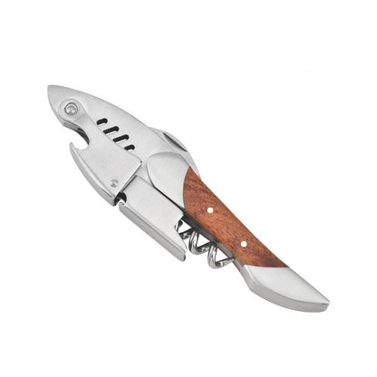 Eco-Friendly Fish-Shaped Wine Bottle Opener