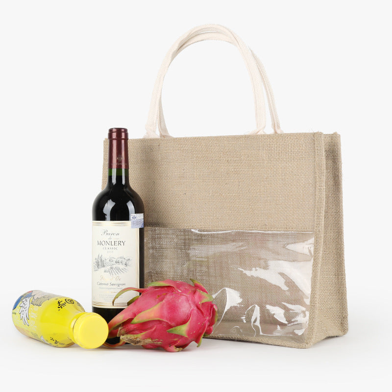 Eco-Friendly Transparent Large Capacity Handbag