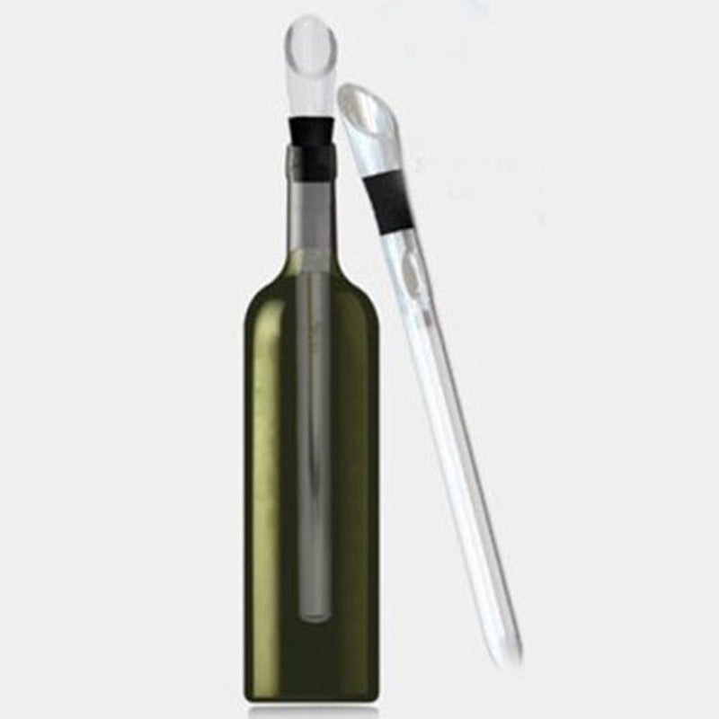 Eco-Friendly Wine Chiller Stick with Pour Spout