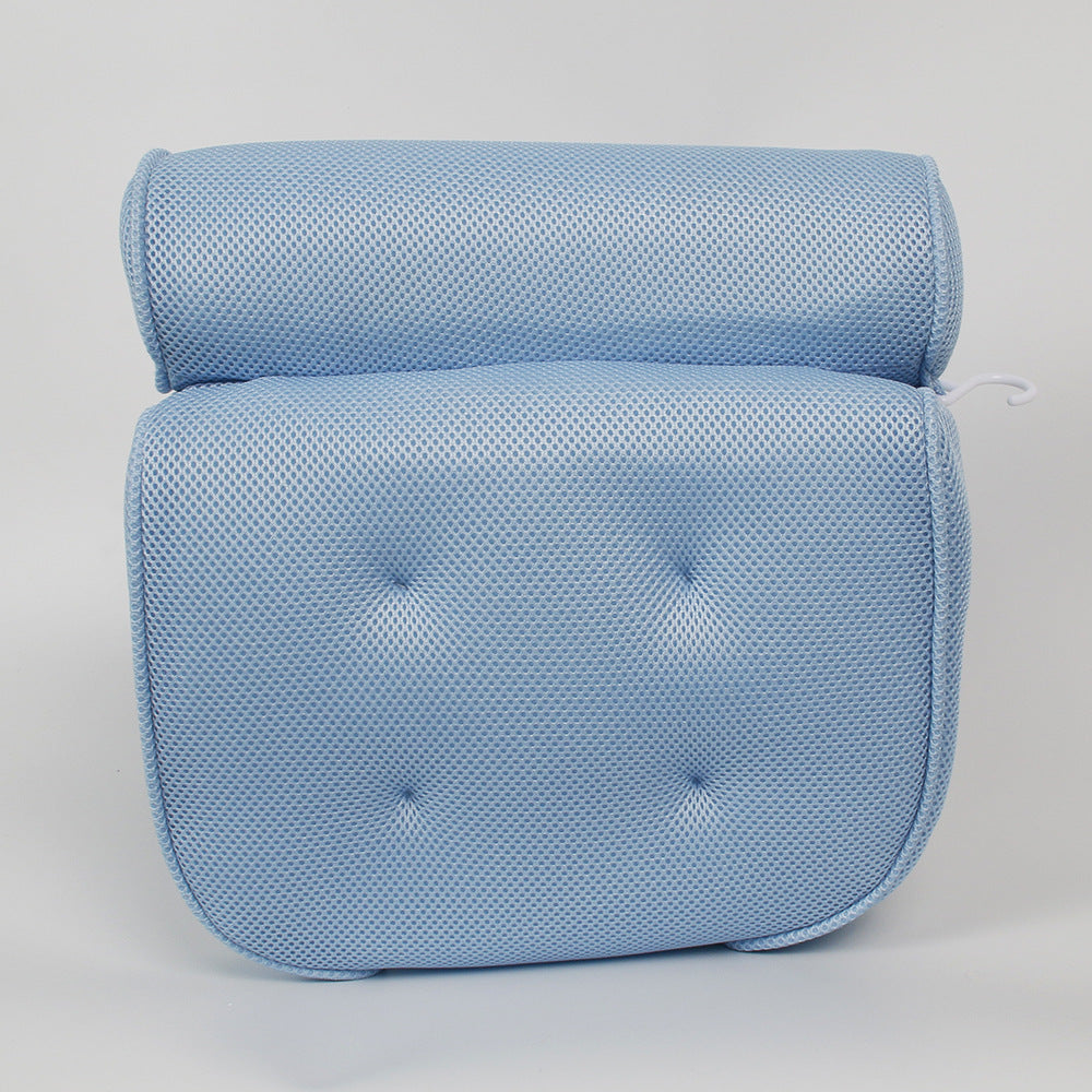 Luxurious Eco-Friendly Bath Pillow with Suction Cups
