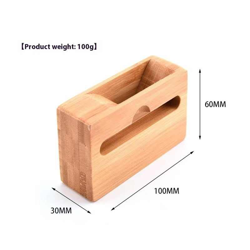 Bamboo Passive Amplifier - Eco-Friendly Natural Wood Speaker
