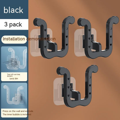 Bathroom Slipper Holder – Wall Mounted, No Drill