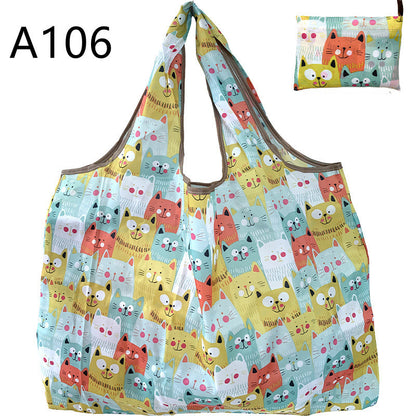 Eco-Friendly Foldable Shopping Tote Bag