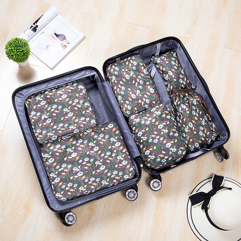 Eco-Friendly Light Blue Clothes Organizer Bag Set