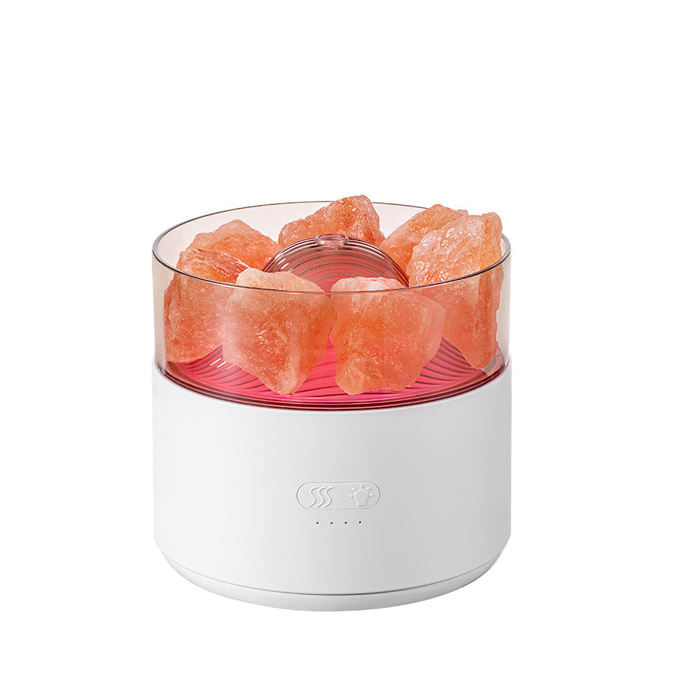Crystal Salt Aroma Diffuser Humidifier with Ambient Light