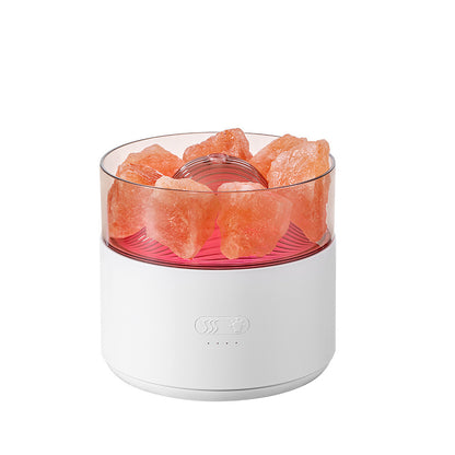 Crystal Salt Aroma Diffuser Humidifier with Ambient Light