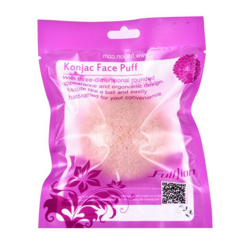Natural Konjac Face Puff - Biodegradable Facial Cleansing Sponge