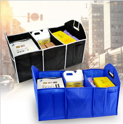 Eco-Friendly Multi-Compartment Car Trunk Organizer
