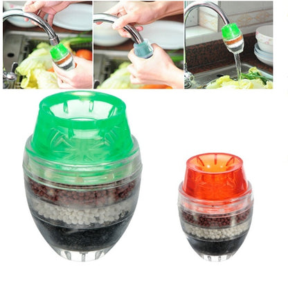 Silver Faucet Water Filter with Multi-Layer Filtration for Eco-Friendly Living