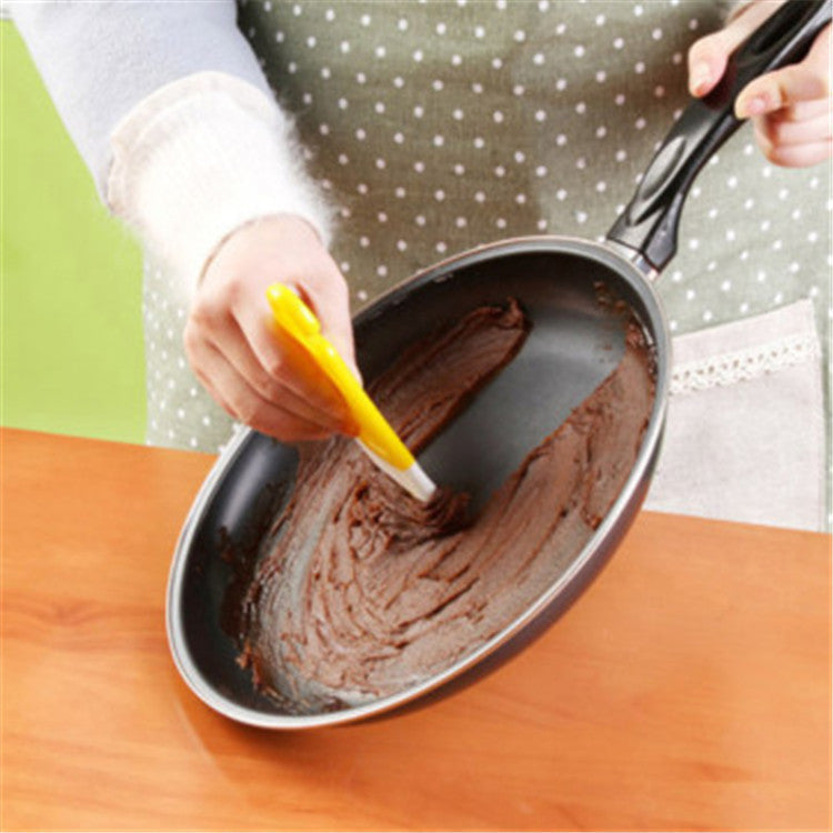 Eco-Friendly Kitchen Scraper Tool - Durable Silicone Cleaning Aid