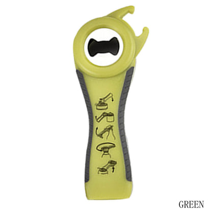 Multi-Functional Bottle and Can Opener - Ergonomic, Durable, Eco-Friendly