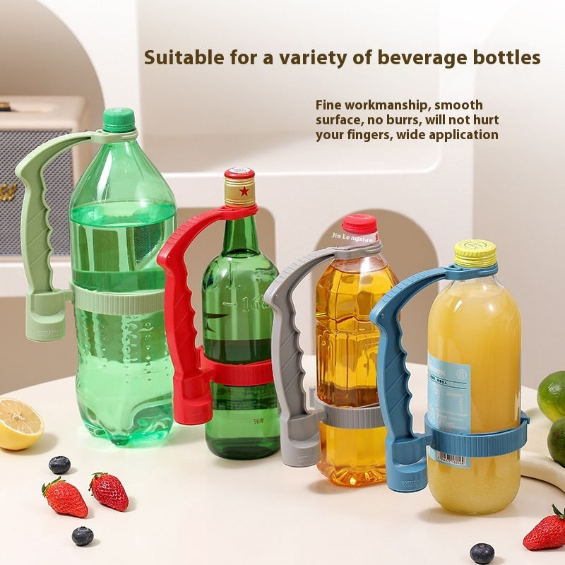Eco-Friendly Bottle Pouring Handle Organizer