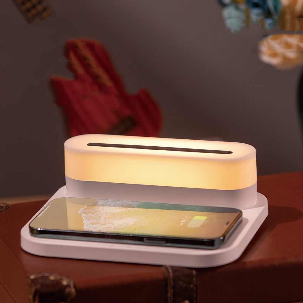 Wireless Charging Station with LED Night Light