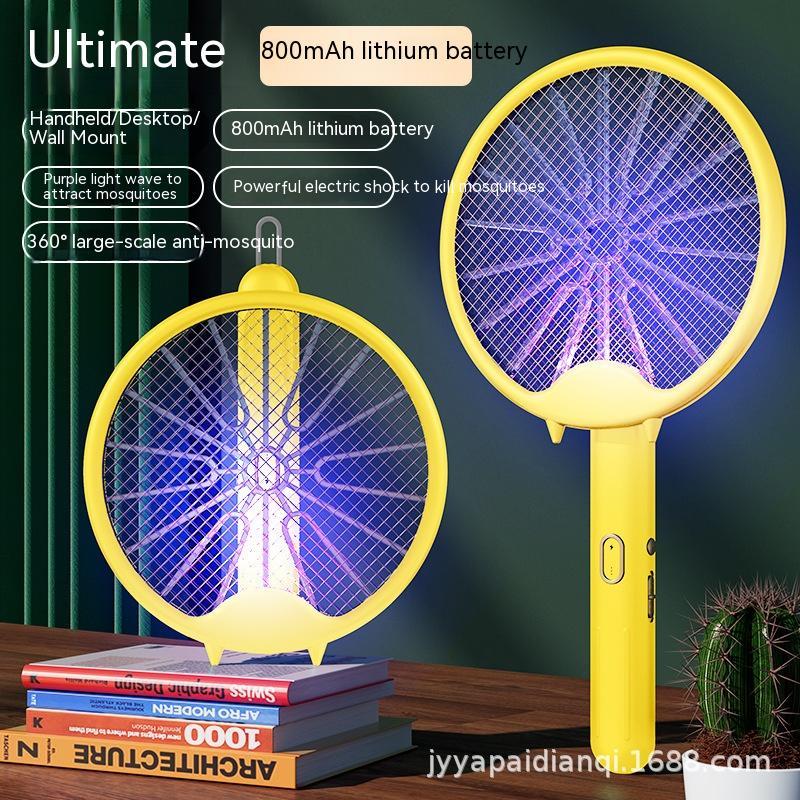Eco-Friendly 3-in-1 Mosquito Killing Lamp & Swatter