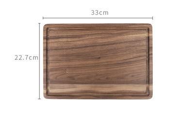 Eco-Friendly Black Walnut Cutting Board & Serving Tray