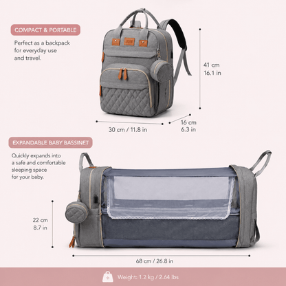 WonderBag™ Expandable Baby Diaper Bag