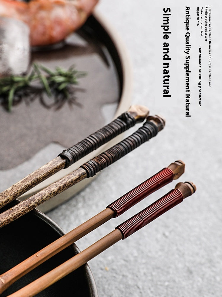 Eco-Friendly Natural Wood Incense Holder & Sticks