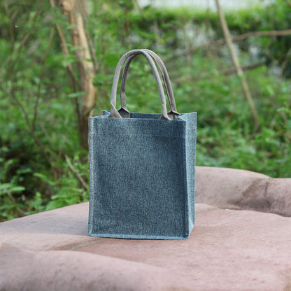 Eco-Friendly Reusable Jute Tote Bag - Sustainable Shopping Solution