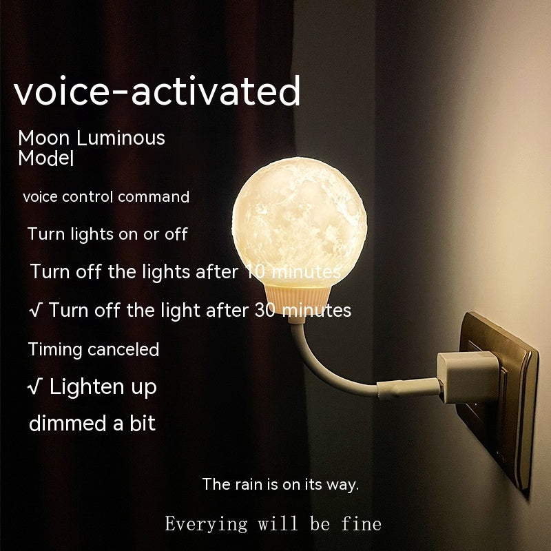Moon Lamp - Eco-Friendly LED Decorative Lighting for Calming Ambiance