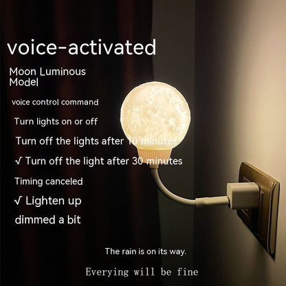 Moon Lamp - Eco-Friendly LED Decorative Lighting for Calming Ambiance
