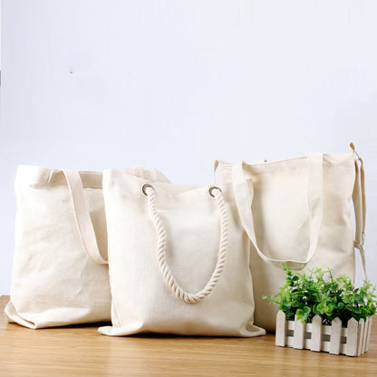 Eco-Friendly Cotton Handheld Shopping Bag