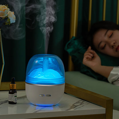 Eco-Friendly Aromatherapy Humidifier with Colorful Lights