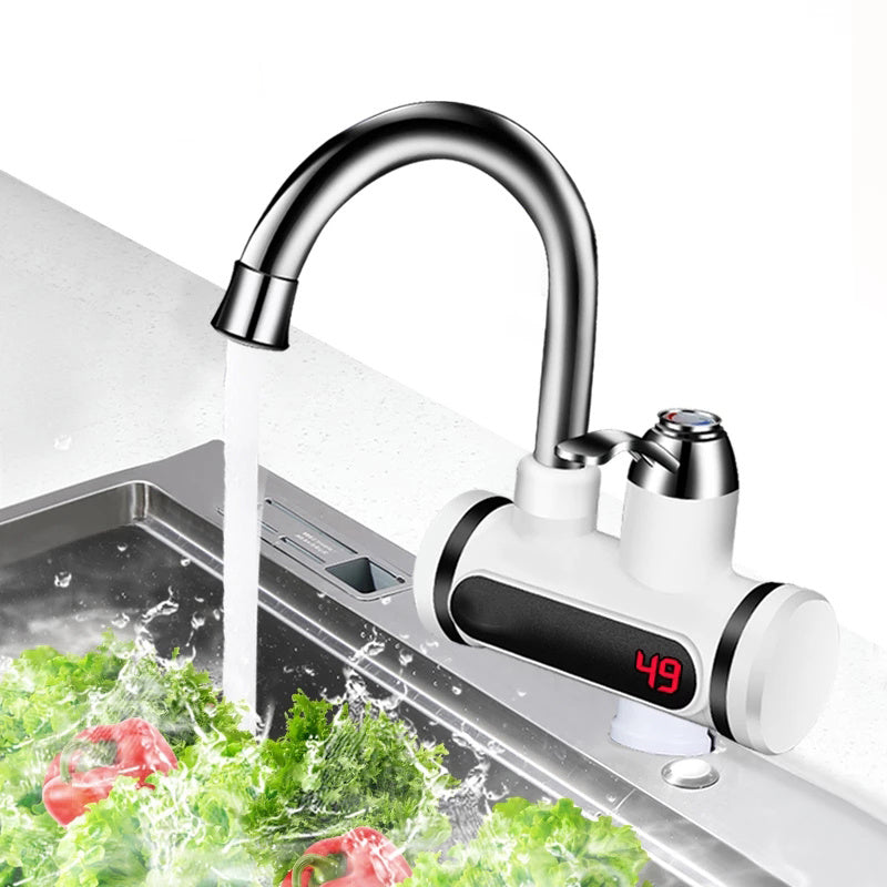 Instant Electric Water Heater Faucet with Digital Display