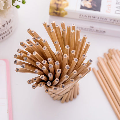 Eco-Friendly Natural Wood Hexagonal Pencils