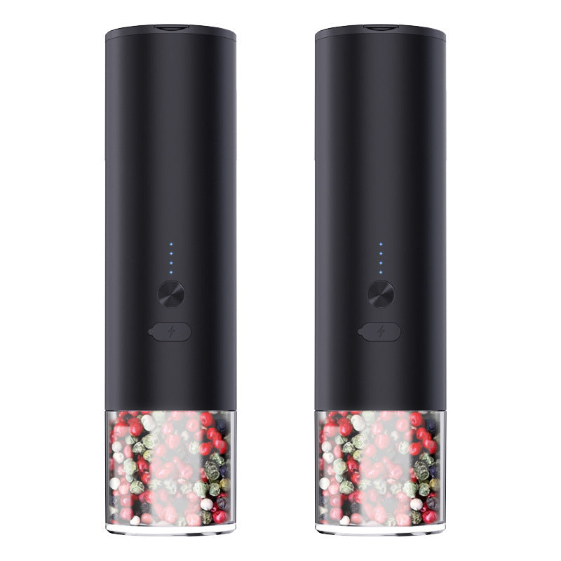 Rechargeable Electric Spice & Grain Grinder with LED Light