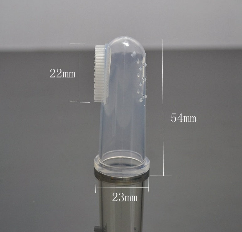 Eco-Friendly Silicone Finger Toothbrush for Sustainable Oral Care
