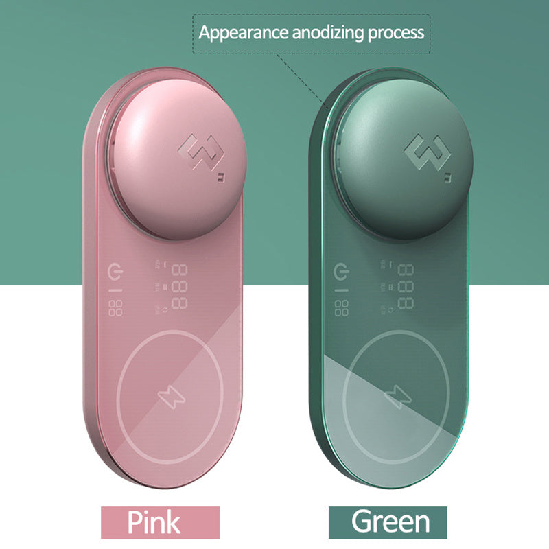 Eco-Friendly Water-Saving Shower Head in Pink and Green