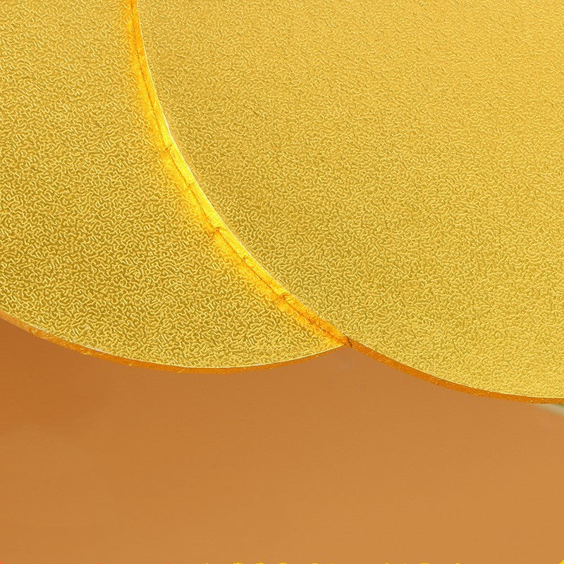 Eco-Friendly Gold Wooden Cake Base