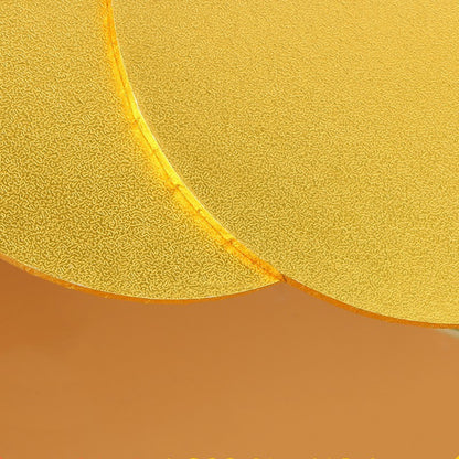 Eco-Friendly Gold Wooden Cake Base