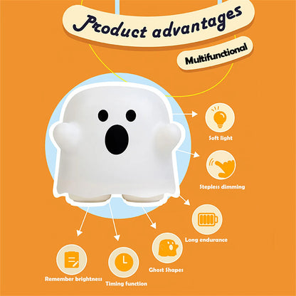 Silicone Touch Sensor LED Night Light for Kids