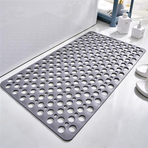 Non-Slip Bathroom Mat with Suction Cups – 90×60 cm – Anti-Fall TPE Shower Pad