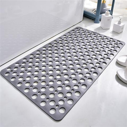 Non-Slip Bathroom Mat with Suction Cups – 90×60 cm – Anti-Fall TPE Shower Pad