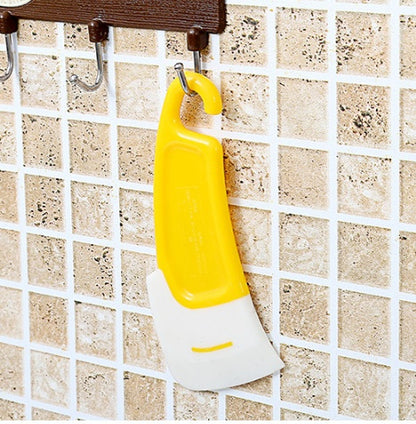 Eco-Friendly Kitchen Scraper Tool - Durable Silicone Cleaning Aid