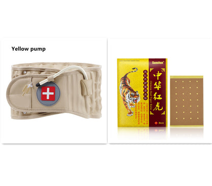 Inflatable Lumbar Support Decompression Belt