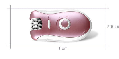 Eco-Friendly Rechargeable Electric Shaver for Women - Pink & White