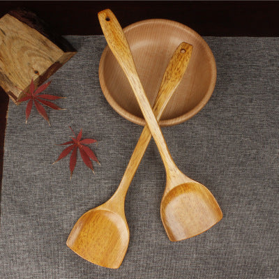 Eco-Friendly Wooden Spatula Set for Sustainable Cooking
