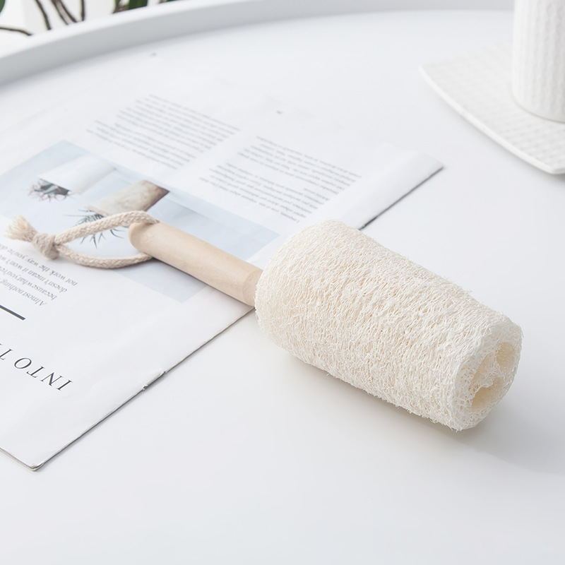 Eco-Friendly Loofah Toilet Brush