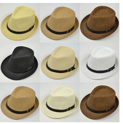 Eco-Friendly Classic Fedora Hat in Natural Colors