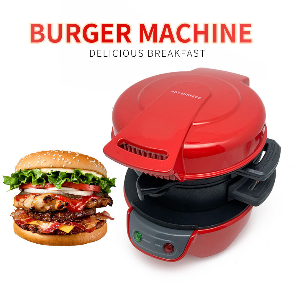 Eco-Friendly Breakfast Master: All-in-One Sandwich & Waffle Maker with Egg Cooker